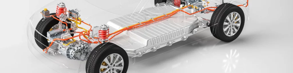 La batería de los coches eléctricos está debajo de los asientos para no quitar espacio al maletero